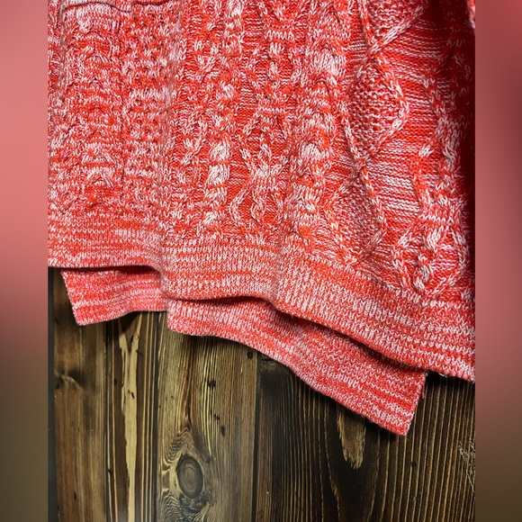 Black Taoe Orange Cable Knit Sweater - Picture 2 of 8